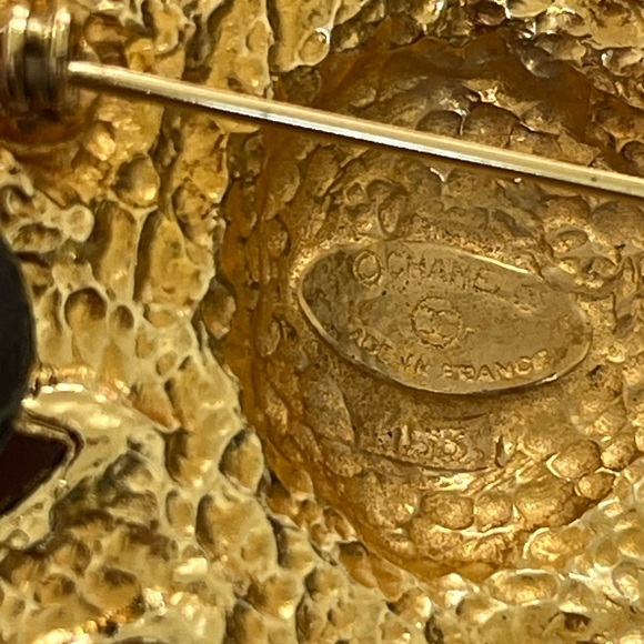 AUTHENTIC Rare Chanel Early 80'S Lion Brooch IN 24k Gold Plated - Picture 6 of 8